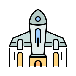 navicella spaziale icona