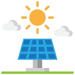 Solar energy icon