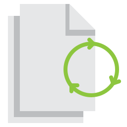 Paper recycle icon