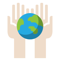 Save the planet icon