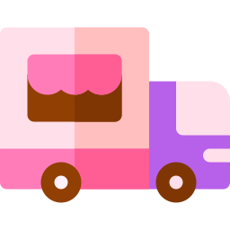 Ice cream van icon