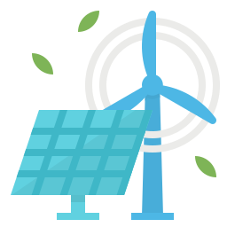 Renewable energy icon