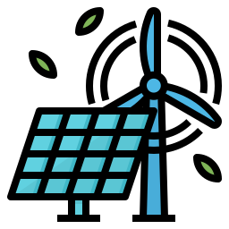 Renewable energy icon