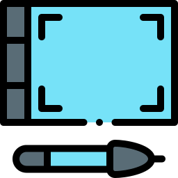 Graphic tablet icon