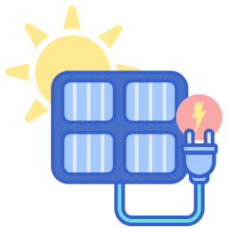 Solar energy icon