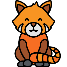 Red panda icon