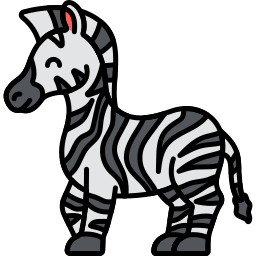 zebra ikona