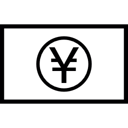 yen rechnung icon