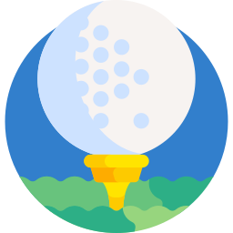 Golf ball icon