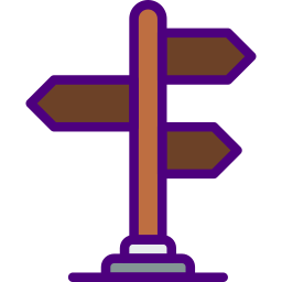 Signpost icon