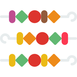 brochettes Icône