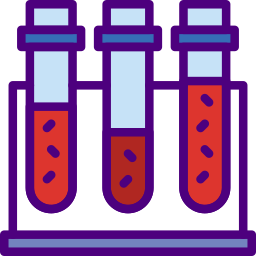 Blood sample icon