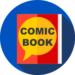 Comic book icon