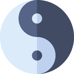 yin yang ikona