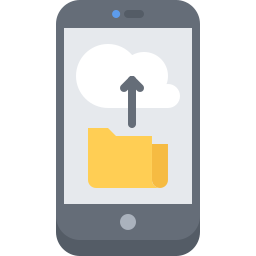 Cloud storage icon