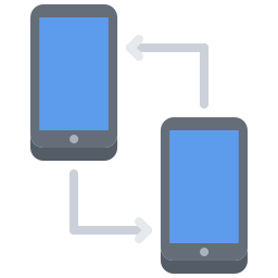 Data transfer icon