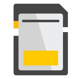 Sd card icon