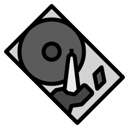 Hard disk icon