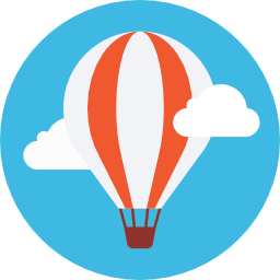 heißluftballon icon