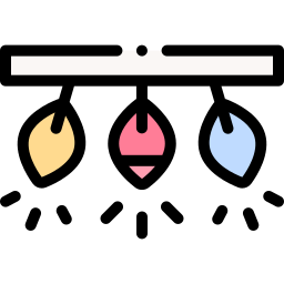 Ceiling lamp icon