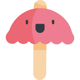 Beach umbrella icon