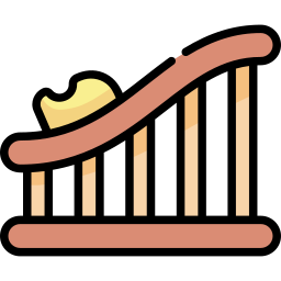 montagnes russes Icône