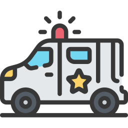 Police van icon