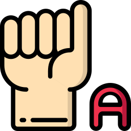 Sign language icon