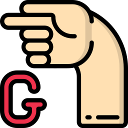 Sign language icon