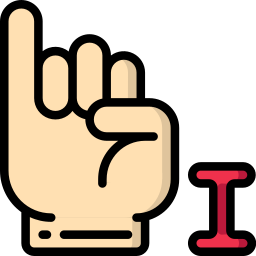 Sign language icon