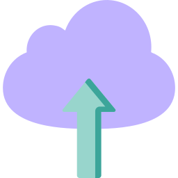 Cloud storage icon