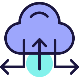 Cloud storage icon