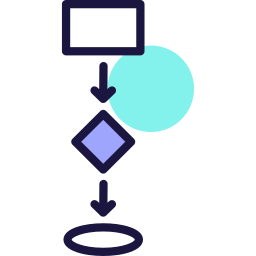 Data flow icon