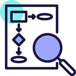 Data flow icon