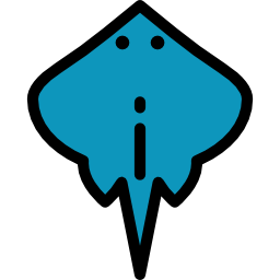 Manta ray icon