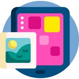 Drawing tablet icon