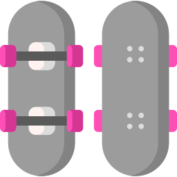 planche à roulette Icône