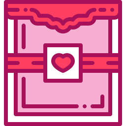 Wedding invitation icon