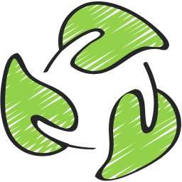 Biodegradable icon