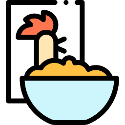 Wheat flakes icon