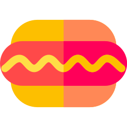 hot-dog Icône