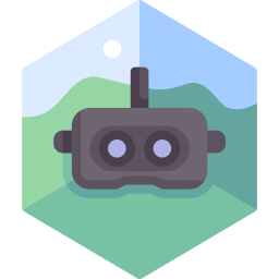 Vr glasses icon