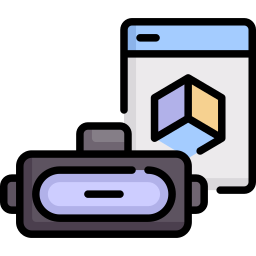 Vr glasses icon