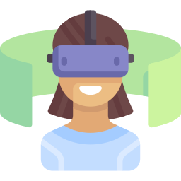 Vr glasses icon