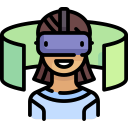 Vr glasses icon