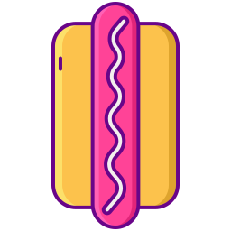 hot-dog Icône