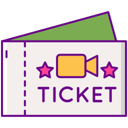 filmticket icoon