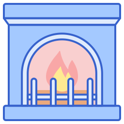 Fireplace icon