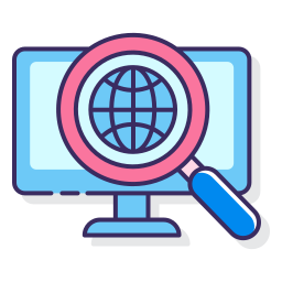 Web research icon