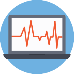 elektrocardiogram icoon